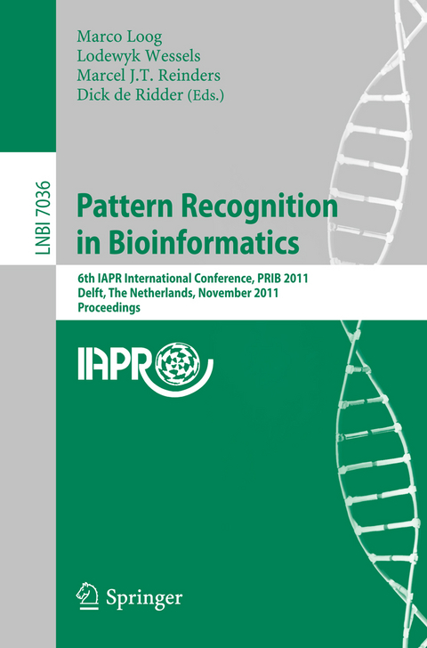 Pattern Recognition in Bioinformatics - 