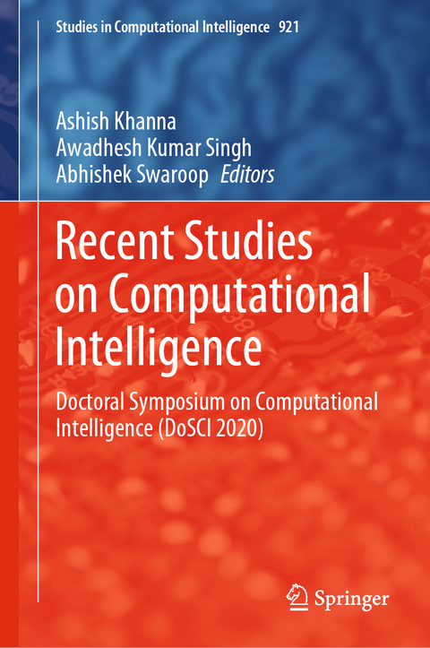 Recent Studies on Computational Intelligence - 