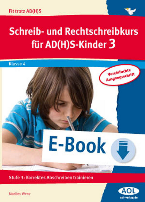 Schreib-/Rechtschreibkurs f&uuml;r AD(H)S-Kinder 3 VA - Marlies Wenz