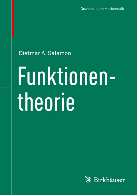 Funktionentheorie - Dietmar A. Salamon