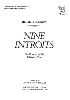 Nine Introits for Seasons of the Church's Year