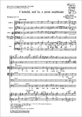 I beheld and lo, a great multitude