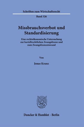 Missbrauchsverbot und Standardisierung.