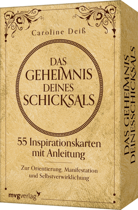 Das Geheimnis deines Schicksals &ndash; 55 Inspirationskarten mit Anleitung - Caroline Dei&szlig;