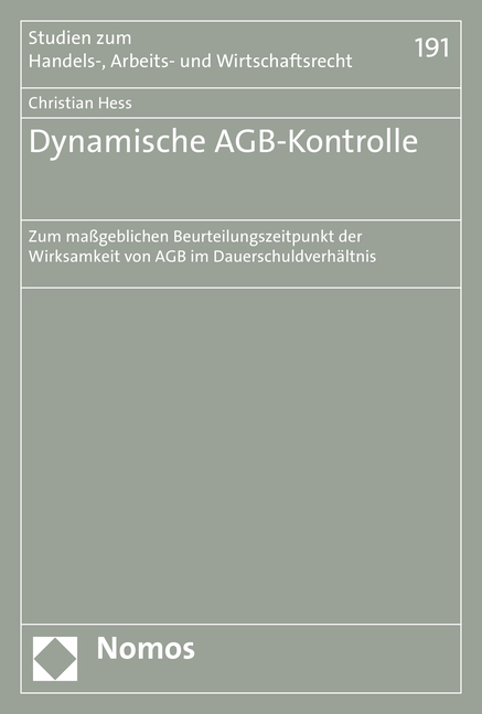Dynamische AGB-Kontrolle - Christian Hess
