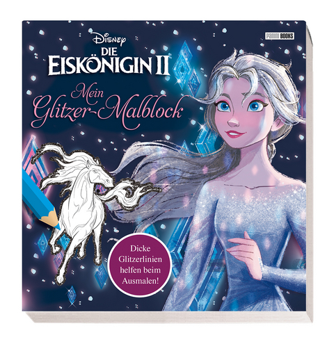 Disney Die Eisk&ouml;nigin 2: Mein Glitzer-Malblock -  Panini