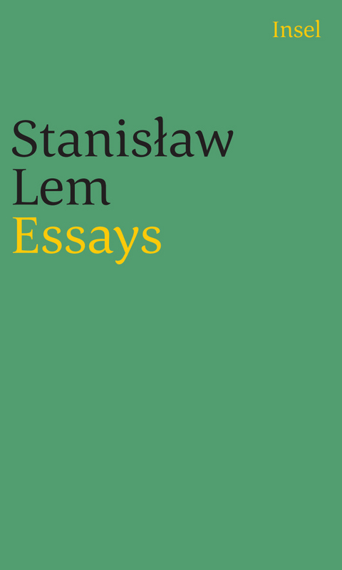 Essays - Stanisław Lem
