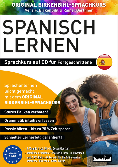 Spanisch lernen f&uuml;r Fortgeschrittene 1+2 (ORIGINAL BIRKENBIHL) - Vera F. Birkenbihl, Rainer Gerthner