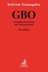 Grundbuchordnung. GBO