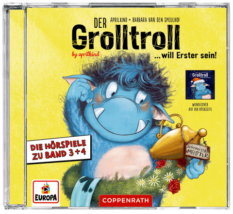 Der Grolltroll will Erster sein & Der Grolltroll - Sch&ouml;ne Bescherung! (CD) -  aprilkind, Barbara van den Speulhof