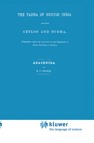 Fauna of British India Including Ceylon and Burma. Arachnida