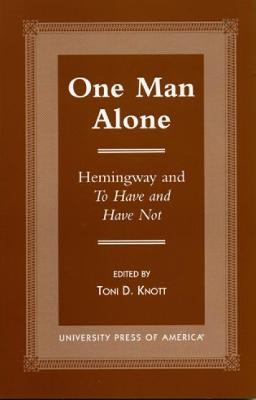 One Man Alone