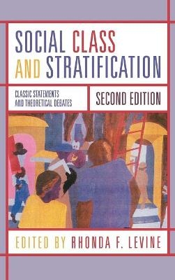 Social Class and Stratification - 