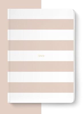 Spirit Stationery Striped A5 Notebook -  SPCK