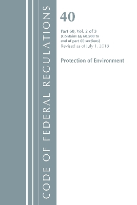 Code of Federal Regulations, Title 40: Part 60, (Sec. 60.500-End) (Protection of Environment) Air Programs