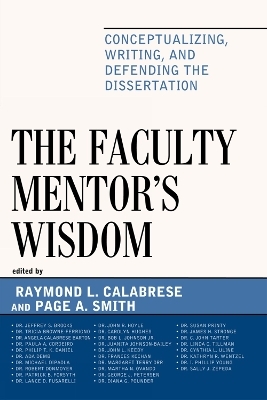 The Faculty Mentor's Wisdom - 
