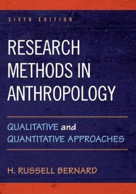 Research Methods in Anthropology - H. Russell Bernard