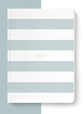 Spirit Stationery Striped A5 Notebook -  SPCK