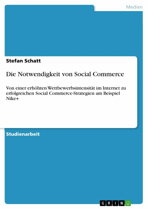 Die Notwendigkeit von Social Commerce - Stefan Schatt