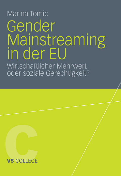 Gender Mainstreaming in der EU - Marina Tomic