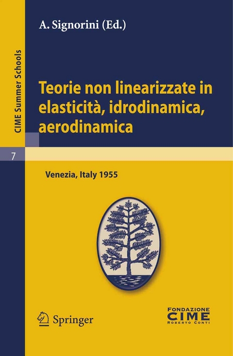 Teorie non linearizzate in elasticit&agrave;, idrodinamica e aerodinamica - 