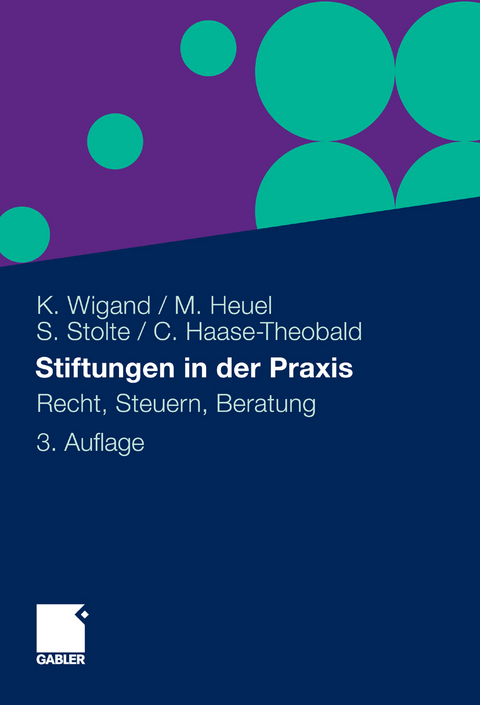 Stiftungen in der Praxis - Klaus Wigand, Cordula Haase-Theobald, Markus Heuel, Stefan Stolte