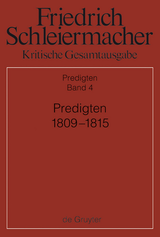 Predigten 1809-1815