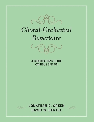 Choral-Orchestral Repertoire