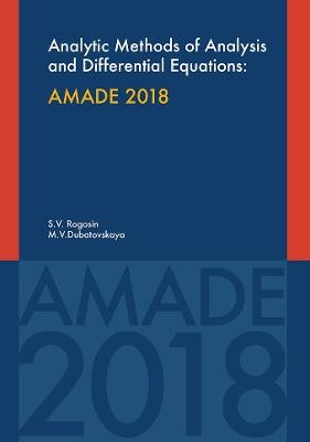 Analytical Methods of Analysis and Differential Equations - 