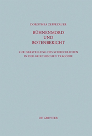 Bühnenmord und Botenbericht