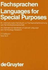 Fachsprachen / Languages for Special Purposes. 2. Halbband - 