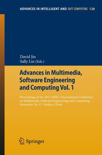 Advances in Multimedia, Software Engineering and Computing Vol.1 - 