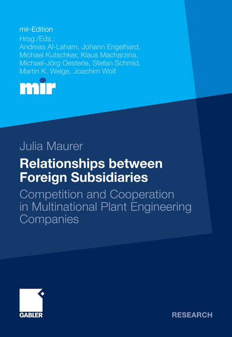 Relationships between Foreign Subsidiaries - Julia Maurer