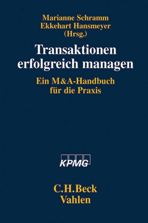 Transaktionen erfolgreich managen - 