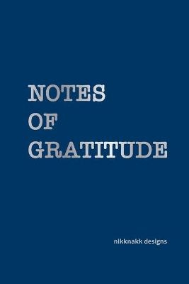 notes of gratitude - Nikknakk Designs