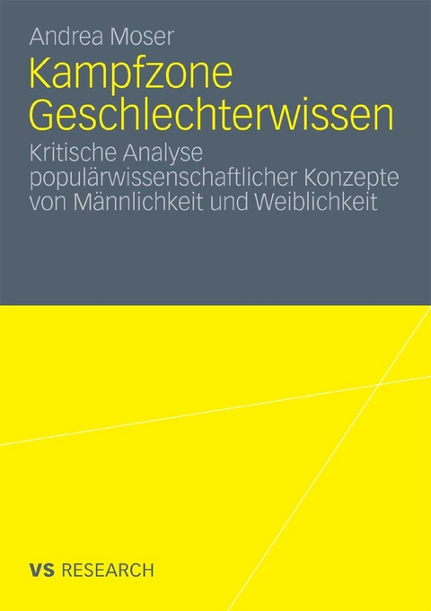 Kampfzone Geschlechterwissen - Andrea Moser