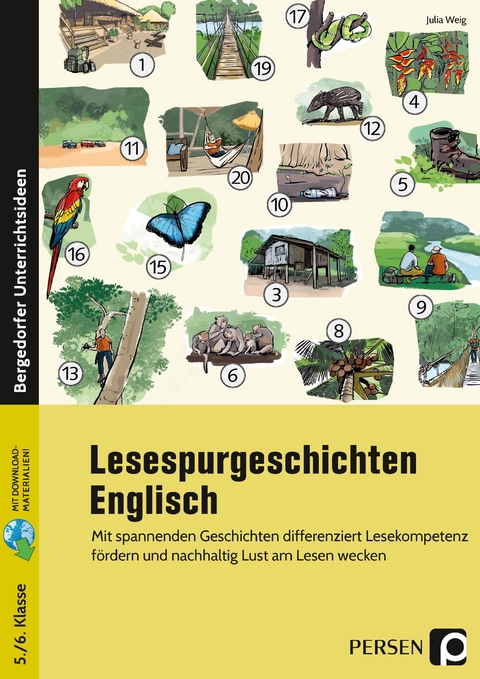 Lesespurgeschichten 5./6. Klasse - Englisch - Julia Weig