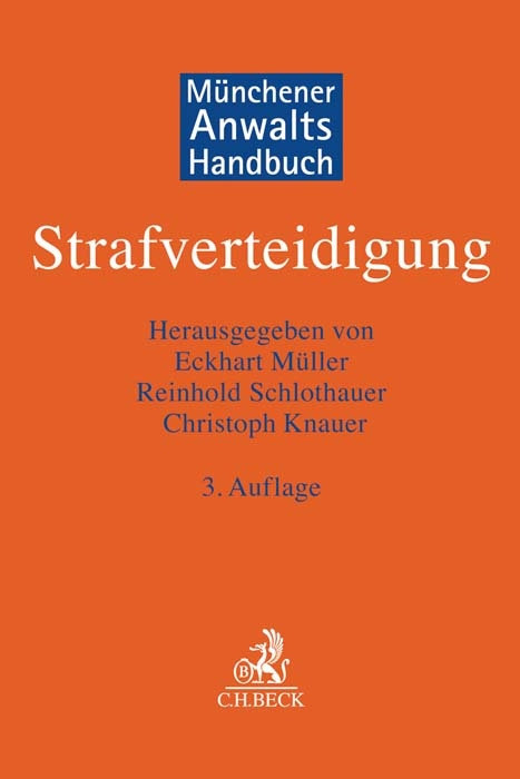 M&uuml;nchener Anwaltshandbuch Strafverteidigung - 