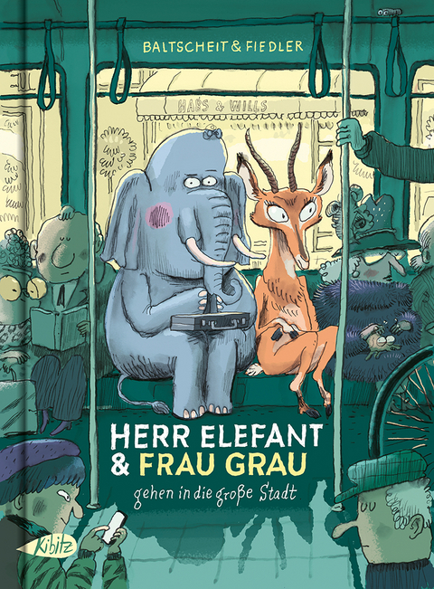 Herr Elefant und Frau Grau gehen in die gro&szlig;e Stadt - Martin Baltscheit