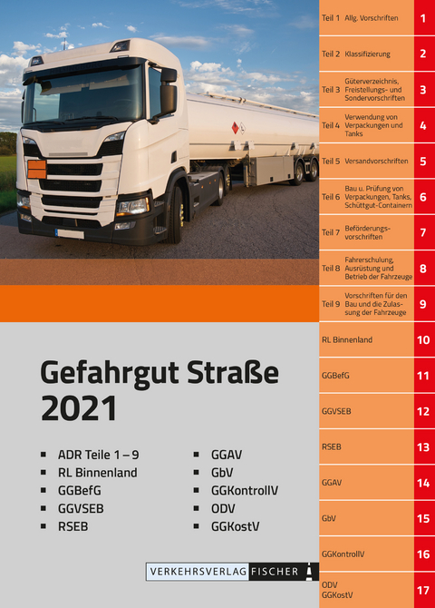 ADR 2021 Gefahrgut Stra&szlig;e - Monika Krautwurst