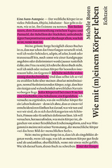 Wie mit (m)einem K&ouml;rper leben. - Mich&egrave;le Roten