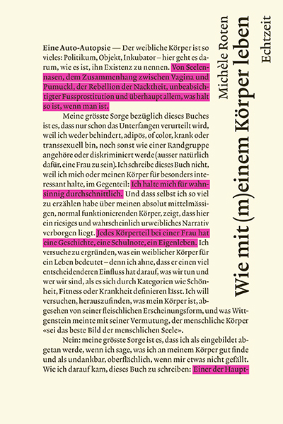 Wie mit (m)einem K&ouml;rper leben. - Mich&egrave;le Roten
