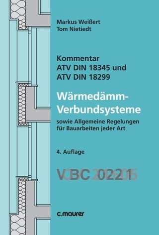 Kommentar ATV DIN 18345 und DIN 18299 Wärmedämm-Verbundsysteme