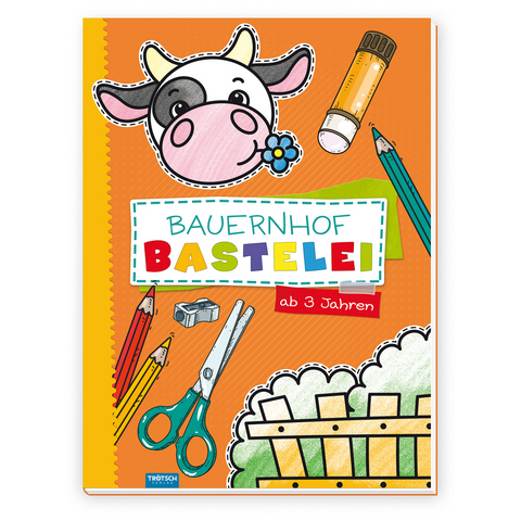 Tr&ouml;tsch Bastelbuch Bauernhof Bastelei - 