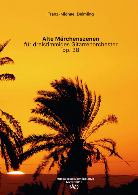 Alte M&auml;rchenszenen f&uuml;r Gitarrenorchester - 