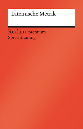 Lateinische Metrik. Eine Einführung