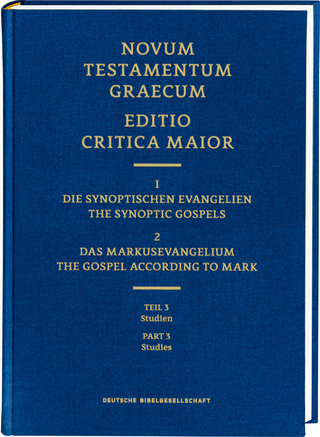 ECM I/2.3. Markusevangelium. Studien