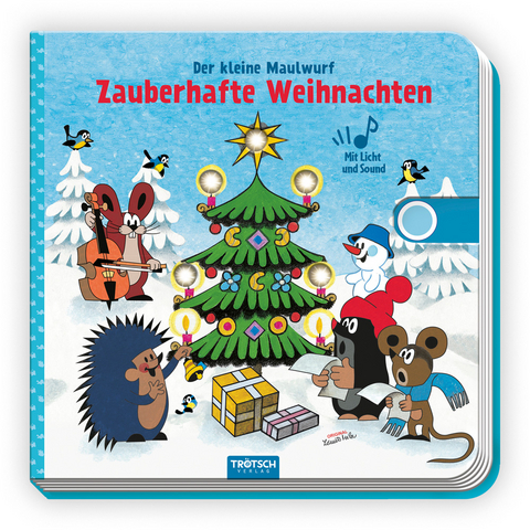 Tr&ouml;tsch Der kleine Maulwurf Soundbuch mit Licht Zauberhafte Weihnachten - 