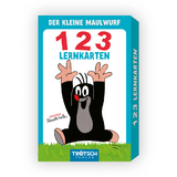Tr&ouml;tsch Der kleine Maulwurf Kartenset 123 Lernkarten - 