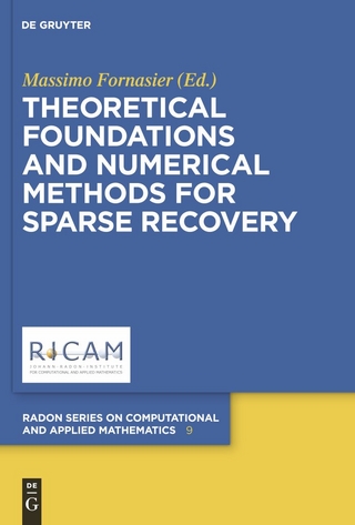 Theoretical Foundations and Numerical Methods for Sparse Recovery